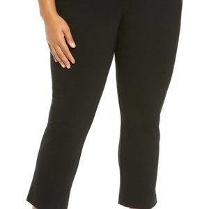 WIT & WISDOM Ab-solution Mid Rise Crop Pants Black SZ 18W